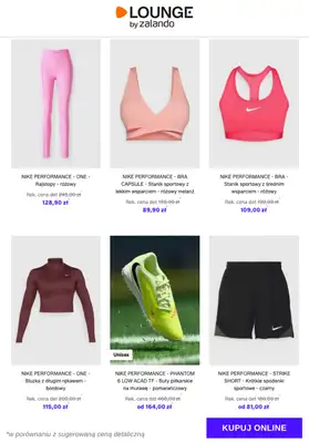 Lounge by Zalando - gazetka promocyjna Specjalne okazje:  Nike Performance od wtorku 27.01 do piątku 30.01 - strona 10