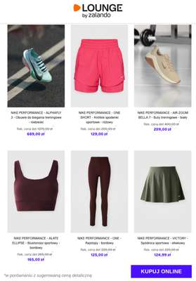 Lounge by Zalando - gazetka promocyjna Specjalne okazje:  Nike Performance od wtorku 27.01 do piątku 30.01 - strona 6