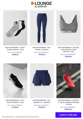 Lounge by Zalando - gazetka promocyjna Specjalne okazje:  Nike Performance od wtorku 27.01 do piątku 30.01 - strona 5