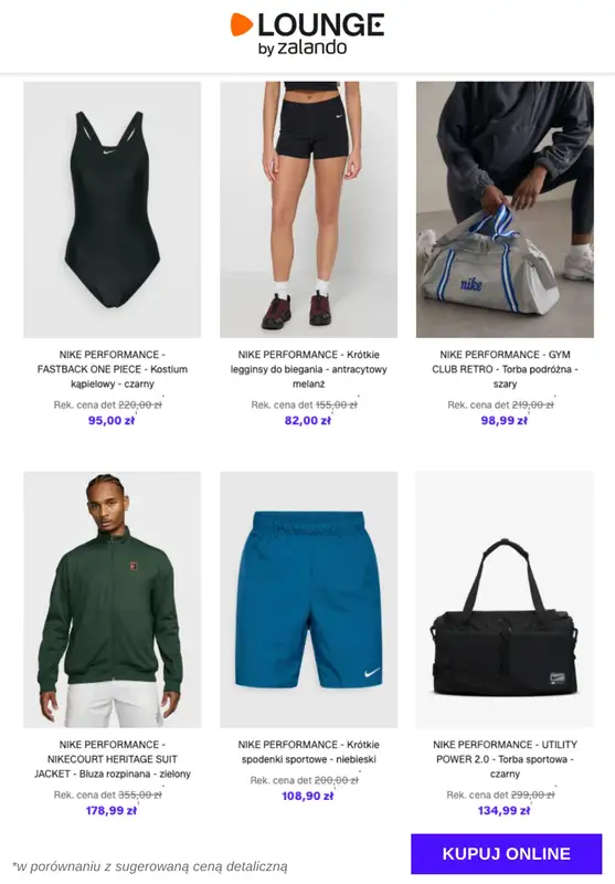 Lounge by Zalando - gazetka promocyjna Specjalne okazje:  Nike Performance od wtorku 27.01 do piątku 30.01 - strona 7
