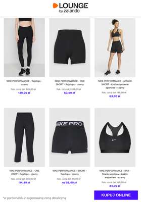 Lounge by Zalando - gazetka promocyjna Specjalne okazje:  Nike Performance od wtorku 27.01 do piątku 30.01 - strona 2