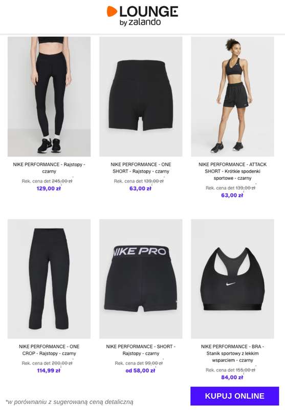 Lounge by Zalando - gazetka promocyjna Specjalne okazje:  Nike Performance od wtorku 27.01 do piątku 30.01 - strona 2