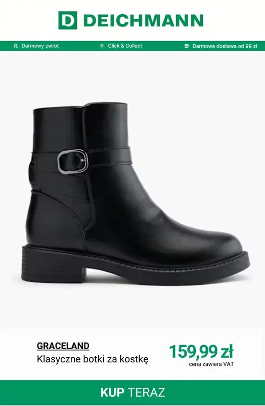 Deichmann - gazetka promocyjna Buty do biura damskie od wtorku 27.01  - strona 7