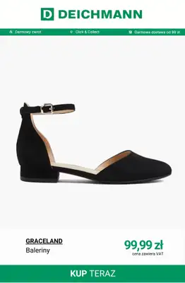 Deichmann - gazetka promocyjna Buty do biura damskie od wtorku 27.01  - strona 11