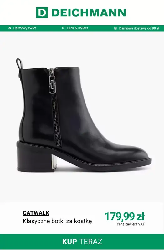 Deichmann - gazetka promocyjna Buty do biura damskie od wtorku 27.01  - strona 8