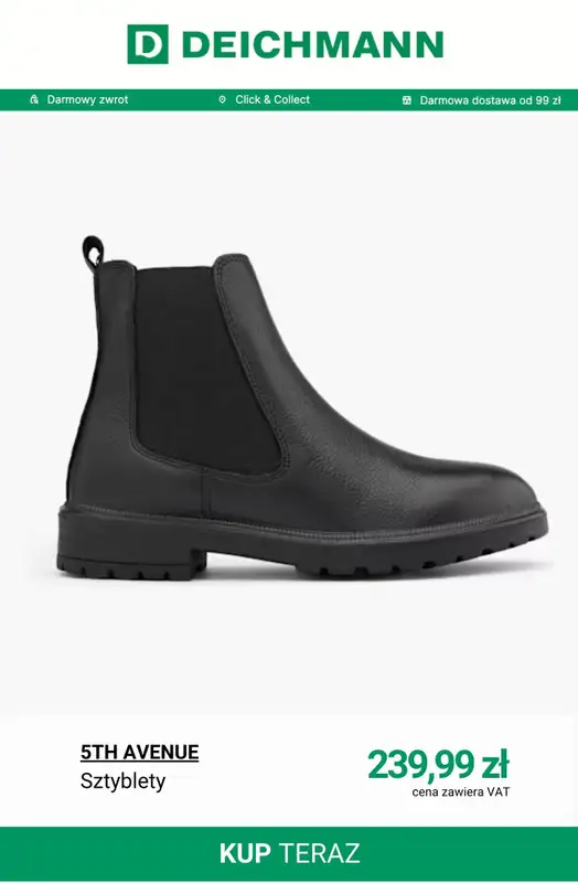 Deichmann - gazetka promocyjna Buty do biura damskie od wtorku 27.01  - strona 5