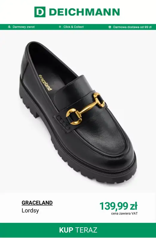 Deichmann - gazetka promocyjna Buty do biura damskie od wtorku 27.01  - strona 9