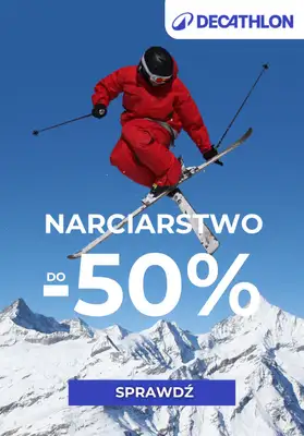 Decathlon - gazetka promocyjna Narciarstwo do -50% od wtorku 27.01 
