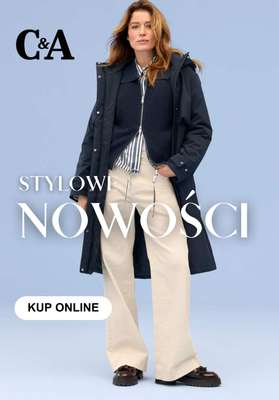 C&A - gazetka promocyjna Stylowe nowości od wtorku 27.01 
