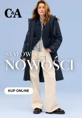 C&A - gazetka promocyjna Stylowe nowości od wtorku 27.01 