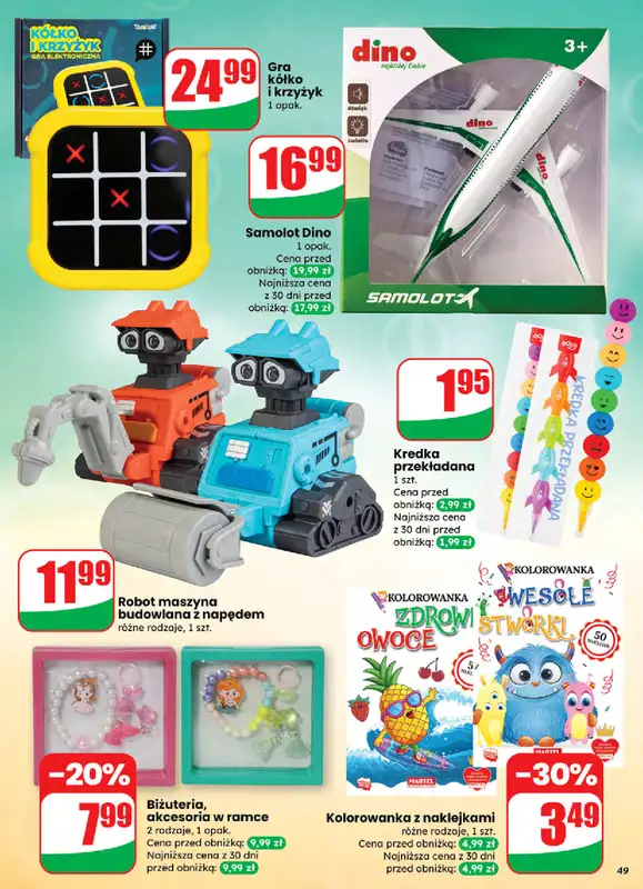 Dino - gazetka promocyjna Gazetka 05 / 2026 od środy 28.01 do wtorku 03.02 - strona 49