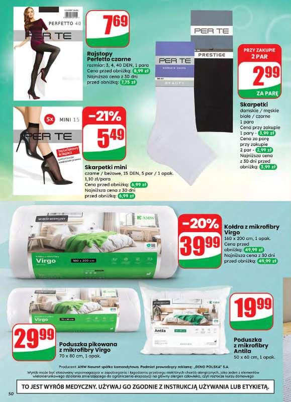 Dino - gazetka promocyjna Gazetka 05 / 2026 od środy 28.01 do wtorku 03.02 - strona 50