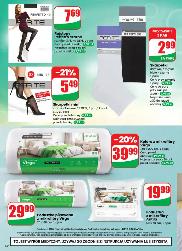 Dino - gazetka promocyjna Gazetka 05 / 2026 od środy 28.01 do wtorku 03.02 - strona 50