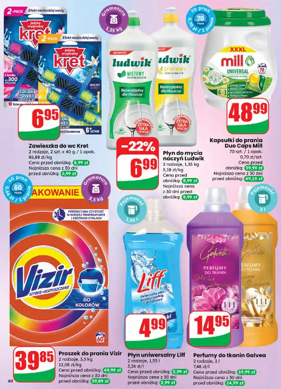 Dino - gazetka promocyjna Gazetka 05 / 2026 od środy 28.01 do wtorku 03.02 - strona 60