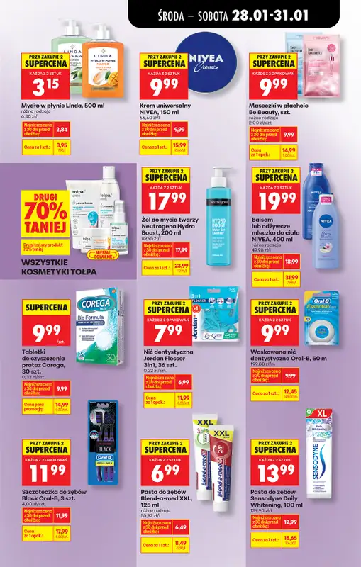 Biedronka - gazetka promocyjna Gazetka od środy 28.01 do wtorku 03.02 - strona 57