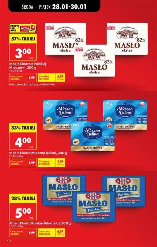 Biedronka - gazetka promocyjna Od środy od środy 28.01 do wtorku 03.02 - strona 4
