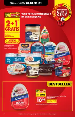 Biedronka - gazetka promocyjna Gazetka, Z ladą tradycyjną od środy 28.01 do wtorku 03.02 - strona 6