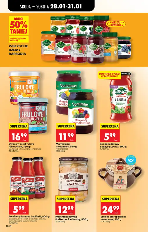 Biedronka - gazetka promocyjna Gazetka od środy 28.01 do wtorku 03.02 - strona 46