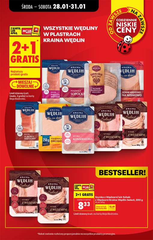 Biedronka - gazetka promocyjna Gazetka, Z ladą tradycyjną od środy 28.01 do wtorku 03.02 - strona 11