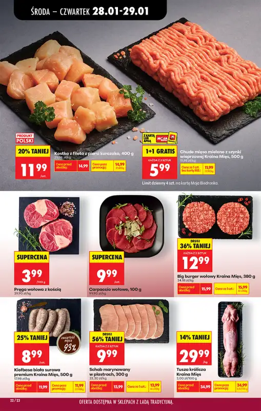 Biedronka - gazetka promocyjna Gazetka, Z ladą tradycyjną od środy 28.01 do wtorku 03.02 - strona 32