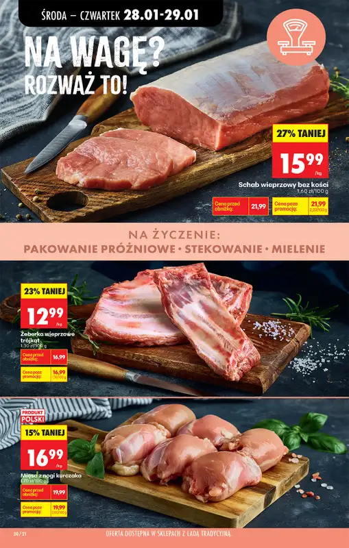 Biedronka - gazetka promocyjna Gazetka, Z ladą tradycyjną od środy 28.01 do wtorku 03.02 - strona 30