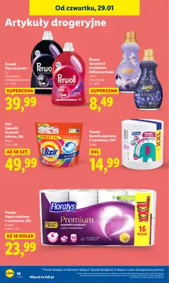 Lidl - gazetka promocyjna Oferta od czwartku od czwartku 29.01 do soboty 31.01 - strona 56