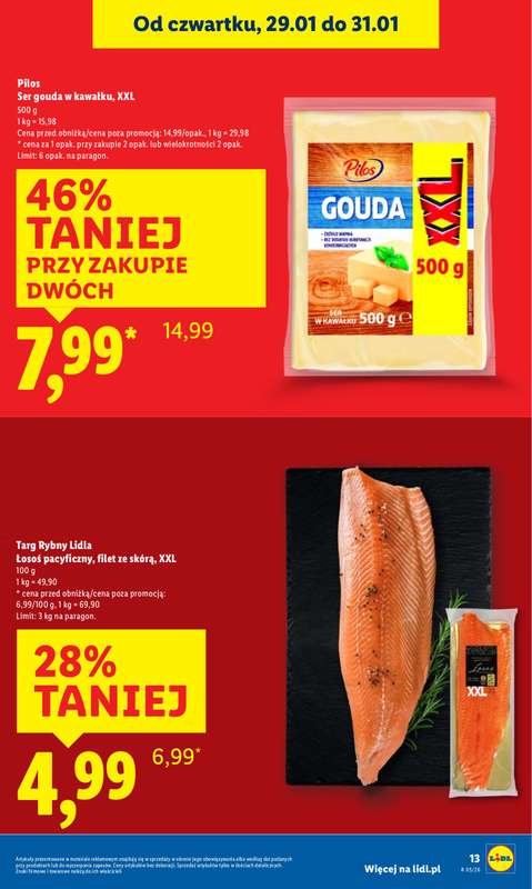 Lidl - gazetka promocyjna Oferta od czwartku od czwartku 29.01 do soboty 31.01 - strona 13