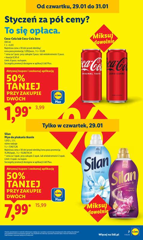 Lidl - gazetka promocyjna Oferta od czwartku od czwartku 29.01 do soboty 31.01 - strona 7