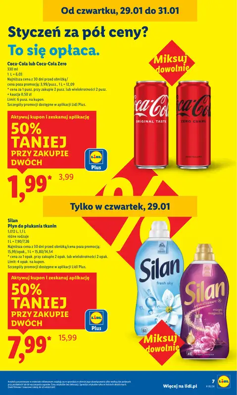 Lidl - gazetka promocyjna Oferta od czwartku od czwartku 29.01 do soboty 31.01 - strona 7
