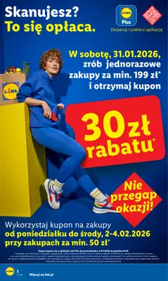 Lidl - gazetka promocyjna Oferta od czwartku od czwartku 29.01 do soboty 31.01 - strona 2