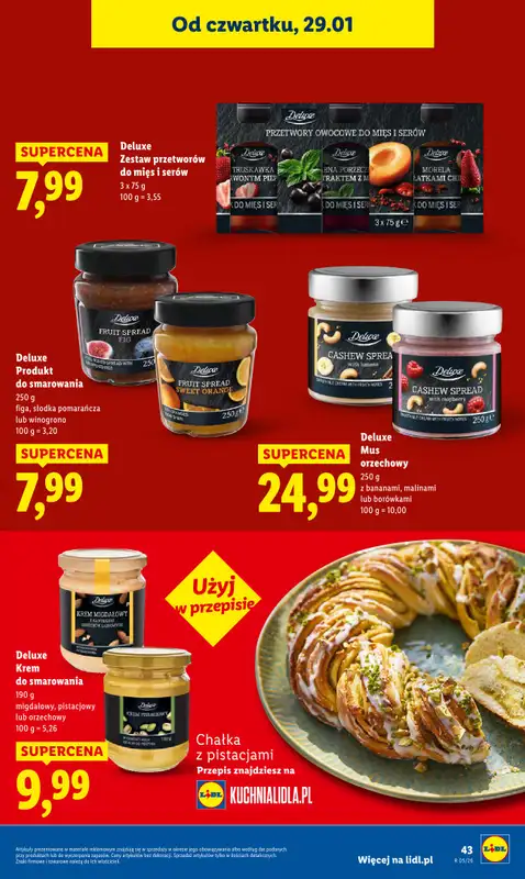 Lidl - gazetka promocyjna Oferta od czwartku od czwartku 29.01 do soboty 31.01 - strona 43