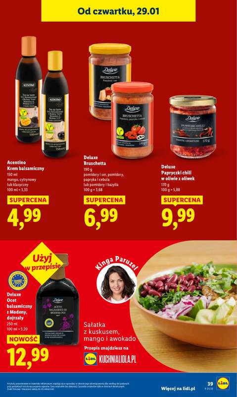 Lidl - gazetka promocyjna Oferta od czwartku od czwartku 29.01 do soboty 31.01 - strona 39