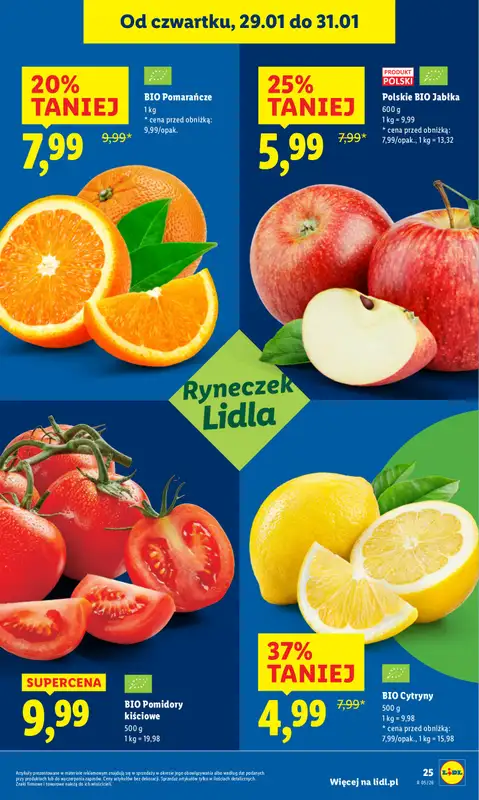 Lidl - gazetka promocyjna Oferta od czwartku od czwartku 29.01 do soboty 31.01 - strona 25