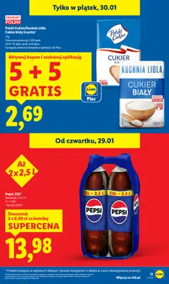 Lidl - gazetka promocyjna Oferta od czwartku od czwartku 29.01 do soboty 31.01 - strona 11