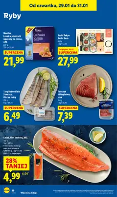 Lidl - gazetka promocyjna Oferta od czwartku od czwartku 29.01 do soboty 31.01 - strona 36