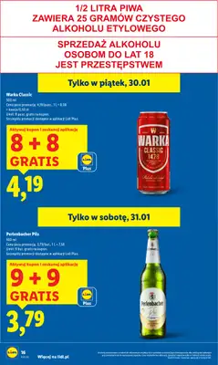 Lidl - gazetka promocyjna Oferta od czwartku od czwartku 29.01 do soboty 31.01 - strona 16