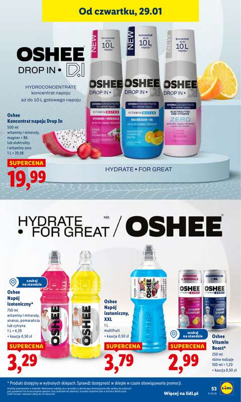 Lidl - gazetka promocyjna Oferta od czwartku od czwartku 29.01 do soboty 31.01 - strona 53