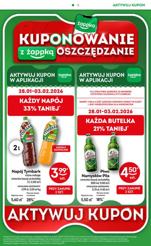 Żabka - gazetka promocyjna Gazetka od środy 28.01 do wtorku 10.02 - strona 34