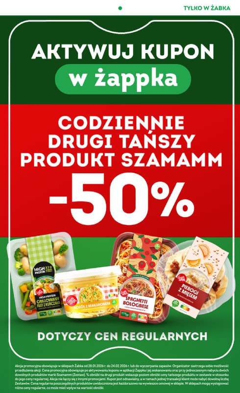 Żabka - gazetka promocyjna Gazetka od środy 28.01 do wtorku 10.02 - strona 11