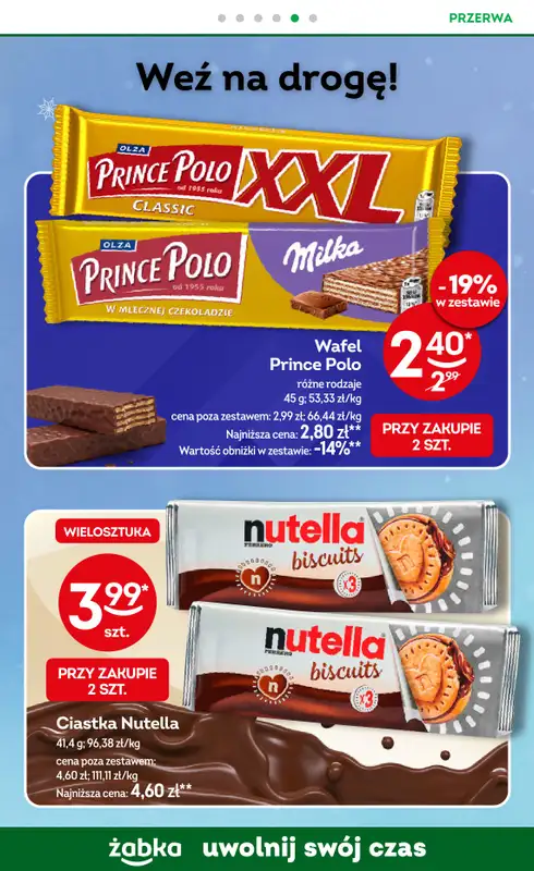 Żabka - gazetka promocyjna Gazetka od środy 28.01 do wtorku 10.02 - strona 54