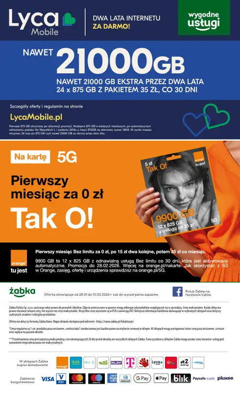 Żabka - gazetka promocyjna Gazetka od środy 28.01 do wtorku 10.02 - strona 66