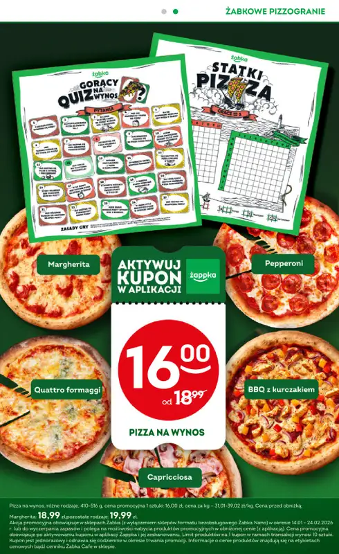 Żabka - gazetka promocyjna Gazetka od środy 28.01 do wtorku 10.02 - strona 13