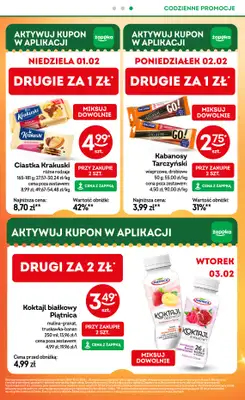 Żabka - gazetka promocyjna Gazetka od środy 28.01 do wtorku 10.02 - strona 8