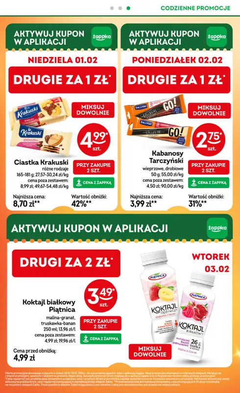 Żabka - gazetka promocyjna Gazetka od środy 28.01 do wtorku 10.02 - strona 8