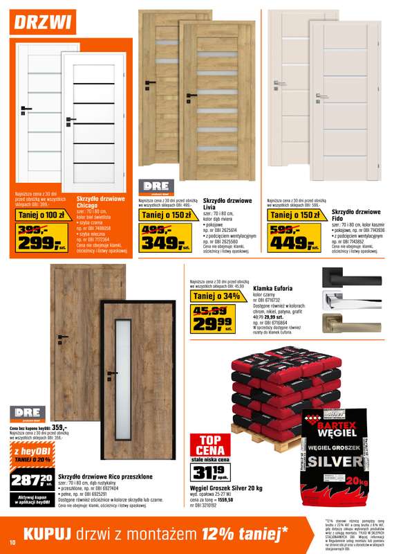 OBI - gazetka promocyjna Gazetka od środy 28.01 do wtorku 17.02 - strona 10