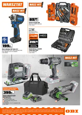 OBI - gazetka promocyjna Gazetka od środy 28.01 do wtorku 17.02 - strona 15