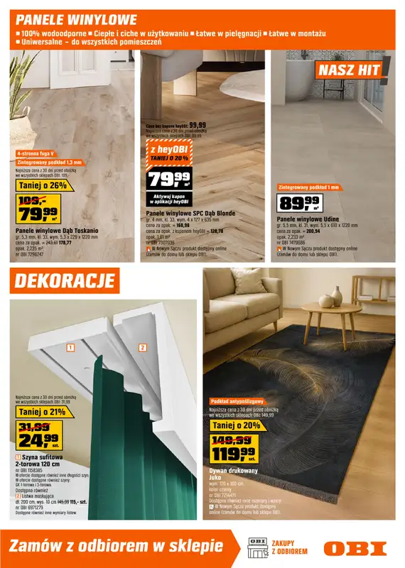 OBI - gazetka promocyjna Gazetka od środy 28.01 do wtorku 17.02 - strona 9