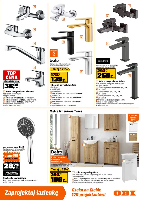 OBI - gazetka promocyjna Gazetka od środy 28.01 do wtorku 17.02 - strona 5
