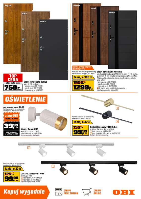 OBI - gazetka promocyjna Gazetka od środy 28.01 do wtorku 17.02 - strona 11