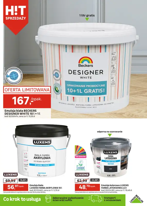 Leroy Merlin - gazetka promocyjna Gazetka od środy 28.01 do wtorku 24.02 - strona 19